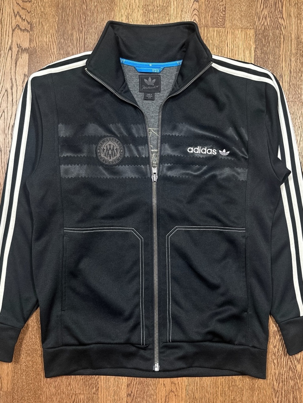 Vintage Y2K Adidas x Muhammad Ali Greatest of All Time Goat Track Jacket Mens S